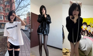 [Latest heavy leak], Douyin 380,000 fans, the ceiling goddess [Xingjian] customized benefits with a large sum of money, oral sex with the sponsor, lewd water flowing-1