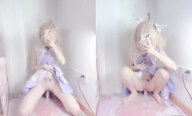 小灵酱(小池理奈) - 大尺度露出自慰视频合集(2)