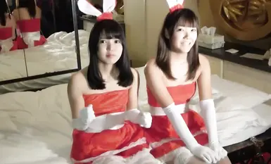 fc2-ppv-4723500 【EP9】【無】聖なる夜にサンタコスプレ３P！倍率2000倍の国民的アイドル内定済み