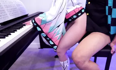 Sakurairena #cos #butterflypost #panpiano #footjob