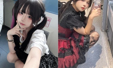 広州JK少女_陳世奇_両親がいない間にゲーム内のCPを家に持ち帰ってセックスする_コンドームなしで白虎のまんこをファック