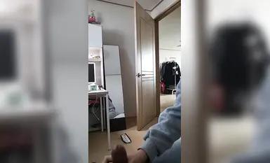 Korean uncle pure beautiful girl and uncle passionate sex, beautiful ketone body fresh white tiger, exciting G point_naked explosive output_mouth blast (4)