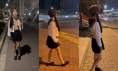 トップビューティーアウトドア露出（4）