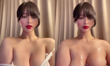 Xu Wan, nữ hoàng ngực khủng hàng đầu Hàn Quốc, tiết lộ hình ảnh khiêu vũ khỏa thân thủ dâm mới nhất vào tháng 8 (5)