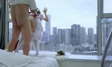 세계 최고의 로리타】 다각도 다목적 폭발 섹스 더블 포니 테일 로리타 여자 친구 야옹 야옹 바닥 창 아름다운 엉덩이 노 콘돔 다시 체어 리프트에 들어가기 싫은 섹스 내부 촬영