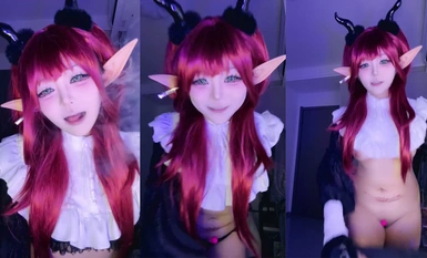 魅魔的夜晚渴望夜晚拥有一个微胖魅魔吗，带着魅魔角肉感十足夜晚诱惑(1)