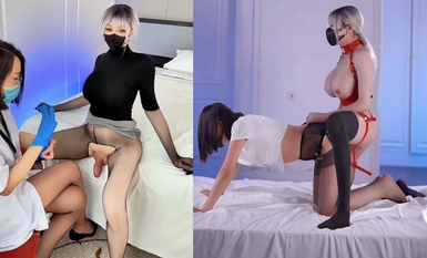 Qiao Qiao "Trung tâm phục hồi chức năng chuyển giới" Bác sĩ độc quyền của tôi cũng là công cụ ham muốn cá nhân của tôi, siêu sử thi Internet người nổi tiếng TS giá cao phúc lợi bùng nổ bạn gái