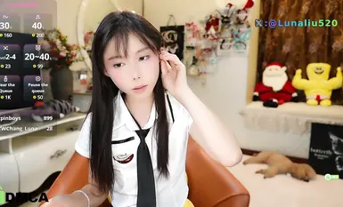 ST[luna_liu520] High-quality beautiful legs sister super clear 60 frame recording collection (7)