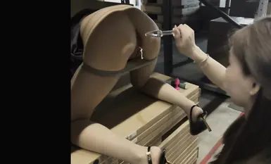 Twitter BDSM master 'Xiaosai (Pifu Yinshi)' VIP paid benefits, gray silk bitch anal plug mall warehouse BDSM, a cold goddess is actually a slutty bitch in private (1)