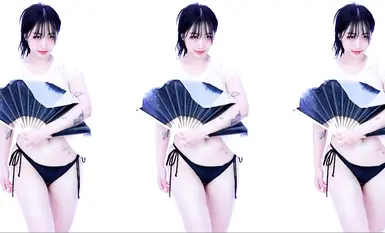 Korean busty dancer @yso1004's wet and nude dance compilation (50)