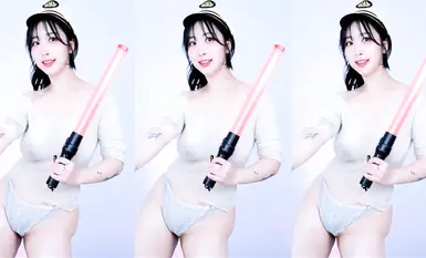 韩国巨乳舞姬@yso1004 湿身裸舞合集(83)