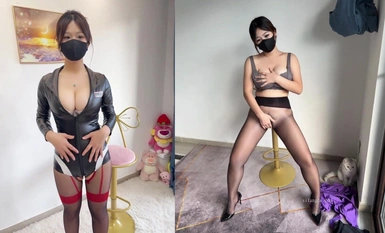 抖音顏值少婦【琪琪媽】大奶大長腿，絲足誘惑，裸舞誘惑，挫逼自慰 (1)