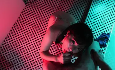 P站百萬粉絲露臉日本網黃「obokozu」穿著紅色內衣的日本繼妹展示她的深喉技巧 (2)