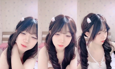The school beauty brought her best friend to the sea for the first time to do a live broadcast [Evil Twin Tails] and set an example~ props were inserted wildly (6)
