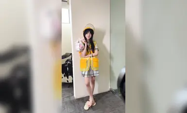 足模攝影福利【青檸映畫 】鄰家清純少女【阿慌】JK外賣員