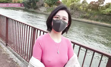 推特網紅反差眼鏡娘 【奶咪Anaimiya】不穿內衣逛街任務2-字幕版