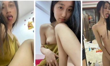 有一個超級騷貨女友是種什麼體驗，看這位兄弟就知道了，各種風騷自拍，懟臉吃蛋蛋，舔大jb的樣子風騷入骨，被操還得加振動棒，巨騷母狗，不雅視頻流出