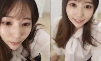 [Hatsune Mirei], heavily invited famous actress, fans round up the night, 22 years old superb beauty, scratching her head to match the obedience