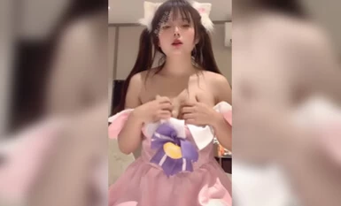 Little Buns - Boobies love to squirt!