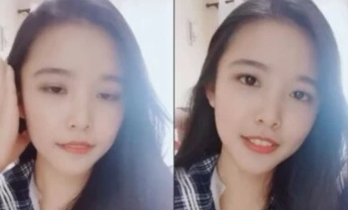 [Xia A Xia Xue], Guangdong small Li Qin, superb star face, pure first love face, home boredom masturbation, butterfly pink hole full praise