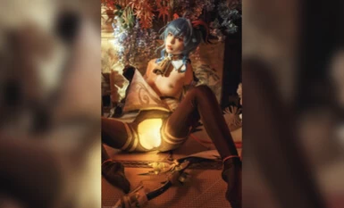 [CosPlay] Bakugo Girl Meow Kotoshi (Yoshi Kotoshi) no Harakami Ganyu