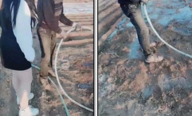 전문 데이트 거시기 남자], 동북 시골 사냥, 축복받은 삼촌의 땅 작업, 보지 연결, 건조를 시작할 세트가없는 채소밭, 획득했습니다.