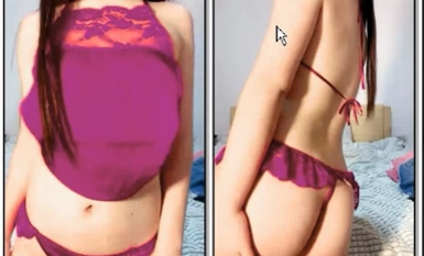 The innocent-looking girl, red sexy pajamas bib, nude model body, jumping eggs close-up super pink ecological pussy a stimulation is white pulp obscene water super.