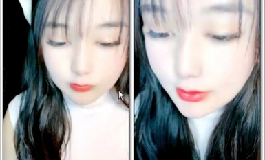 Freshman student with huge childish tits, round and big ass, springy and showing off her pink and peach BB pussy like a fuck buddy! Tits rubbing