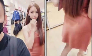 地元の極端なネット赤アウトについてそよ風の兄弟を混在させるためにタイの外国で深い、ない内部のショッピングは、おっぱいに触れる裸の部屋をドレスアップしようとしている