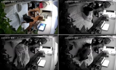 새로운 흐름 호텔 보안 카메라가 젊은 여성과 데이트하는 문학 청년을 몰래 촬영 한 대화 클리어 (나를 해치지 마십시오)