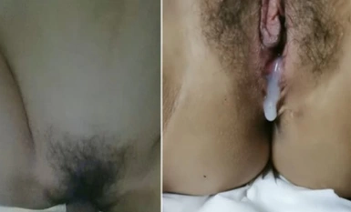 Một thanh niên đẹp trai đeo kính hẹn gặp một phụ nữ trưởng thành xuất thân từ một gia đình tốt. Cô ấy có một con bào ngư bụ bẫm, lông hơi trắng, anh ấy xuất tinh trực tiếp.