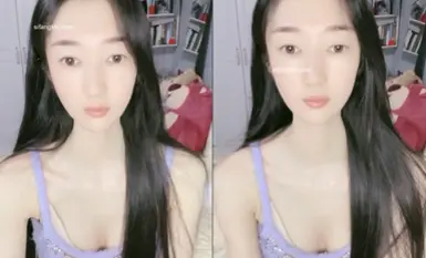 清纯系列，颜值天花板！【童谣是个搞笑女】女神首秀！~2