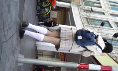 Beauty Gathering Place Sweeping through the shopping malls and pedestrian streets to take a look under the skirts of ladies of all types and styles (5)