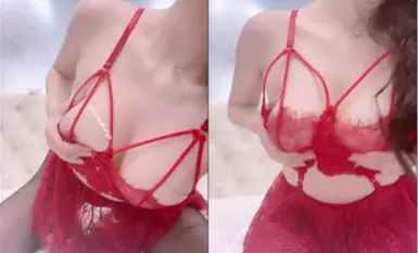 超人气女神『杨晨晨』最新顶级剧情大尺度第一视角看美乳和浪穴 情趣红裙黑丝 高清720P版