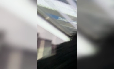 지하철 역 밑까지 스토킹하는 변태 마니아 섹시한 속옷 차림의 아름다운 여학생들.