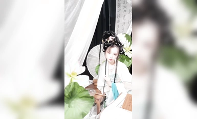 レアフェイス✿ハイエンドACG業界の女神爆裂マシンガール▌▌絶品T3メンバー "ムーンクリアフラワー "古代の衣装の魅惑的なニンフを地球にダウン繊細な柔らかいオマンコ美乳宝物必需品バーストスポンサー！ (2)