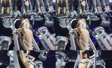 เจ้าแม่ซาลาเปาทะเล "A'Zhu" ผลงานใหม่สไตล์ไซไฟเรื่อง "Super Charming Mecha Robot" ในเดือนกุมภาพันธ์เป็นการแสดงสุดฮอตที่มีความคมชัดสูง (1)