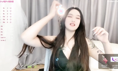 Maganda ang anchor @CNLK (Sheji, qing_qq) 1V1 pribadong chat standard welfare show 1 (2)