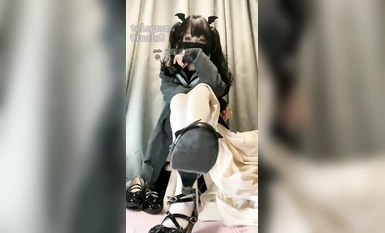 S Queen Lolita@芃芃大人人妻s dan melatih koleksi hamba lelaki 3 (12)