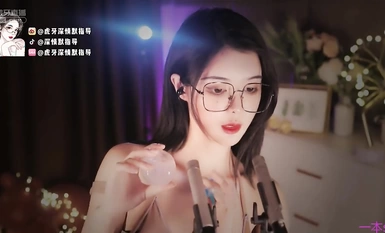 HYTV高顏值主播@深情默指導 asmr耳騷合集 (6)