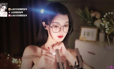 HYTV高顏值主播@深情默指導 asmr耳騷合集 (6)