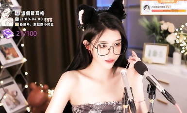 HYTV高顏值主播@深情默指導 asmr耳騷合集 (2)