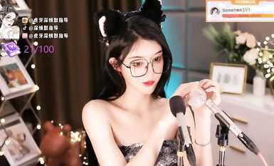 HYTV高顏值主播@深情默指導 asmr耳騷合集 (2)