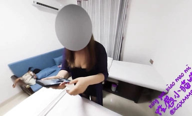 【真实勾引】我和情人在按摩店勾引按摩师3p （5-1）