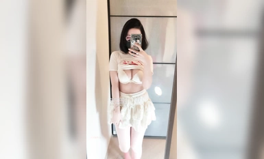 Contrast Welfare Ji @ Naimi 奶咪(奶味小咪)23年3-4月视图新作合集-23.4月 Pink and White (4)