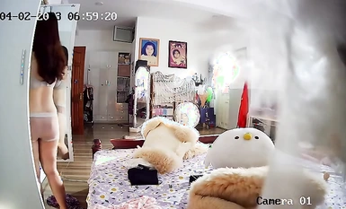 2023 Newest Hacker Hacking Home Camera Sneak Peek Pop Collection Little Brother Standing Without Condom Screwing Daughter-In-Law's Pussy Cum Runs All Over The Place (6)