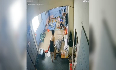 Private latest outing 2023 Hackers cracked cameras to secretly film multiple family dormitory toilets changing and bathing (33)