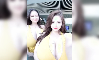 Heavyweight welfare Yo Yo Dai Yunqi Chen Ruochu Menglu Zhang Weiya and other twenty huge breasts large size-Dai Yunqi