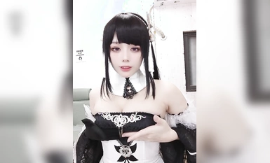 九言 &喜茶蒼蒼子 碧藍航線 鎮海白黒雙人 (7)