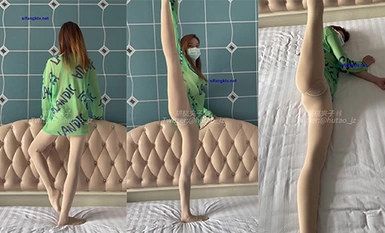 [Kontras Cemerlang❤️Badan Atas] Ballerina "The Nutcracker" Dewi Jatuh Tarian Bogel dan Seks Terkini❤️Pelbagai Kedudukan Sukar, Seks Mewah, Creampie, Orgasme, Sutera Kelabu Kuda Satu Potong (2)